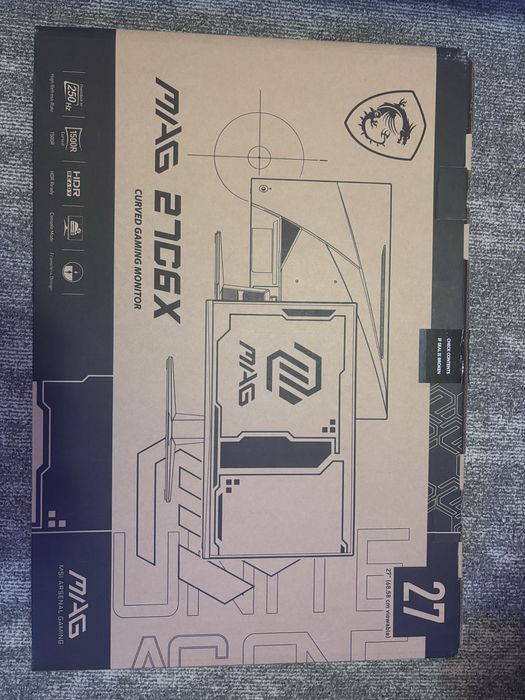 Монітор ігровий MSI MAG 27C6X