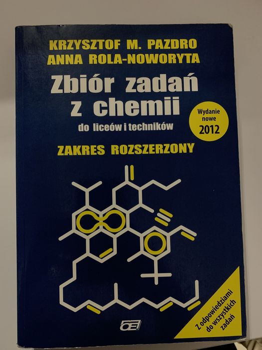 Zbior zadań z chemii do liceów i techników,Krzysztof Pazdro