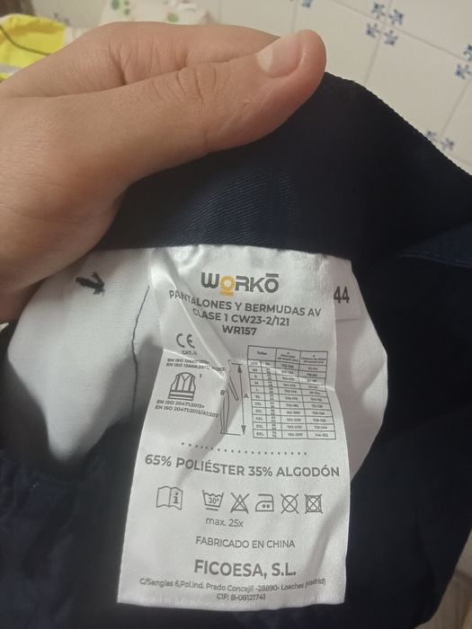 Polo com mangas de trabalho