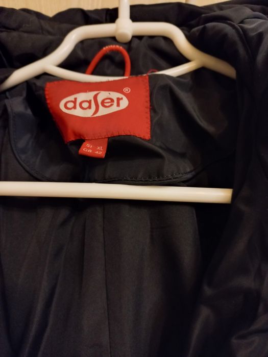 Пуховик женский р.48-50 цвет темно синий