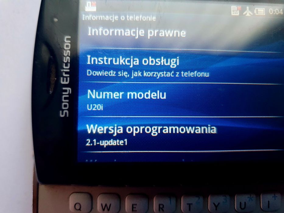 Sony Ericsson Xperia Mini Pro U20i | Kultowy model z klawiaturą QWERTY