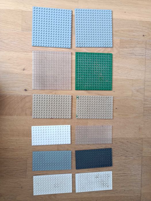 12 szt. płytek COBI (kompatybilne z lego)