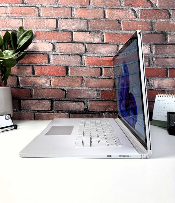 GTX 1060 6GB·Microsoft Surface Book 2·I7-8650U·16GB·SSD 256·3K touch·15"·Гарантія·Металевий·ноутбук трансформер·сенсорний·для ігор,графіки,дизайну·ТОП