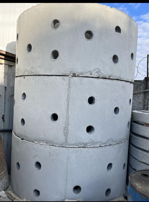 Канализационные бетонные кольца от 550 грн..