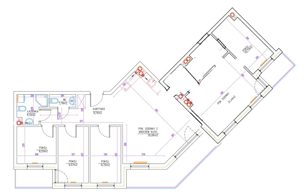 Mieszkanie apartament nowe 6 pokoi, garaż,miejsce postojowe, 2 komórki lokatorskie, 3 balkony. Central Park centrum.Możliwość podziału na 2 mieszkania