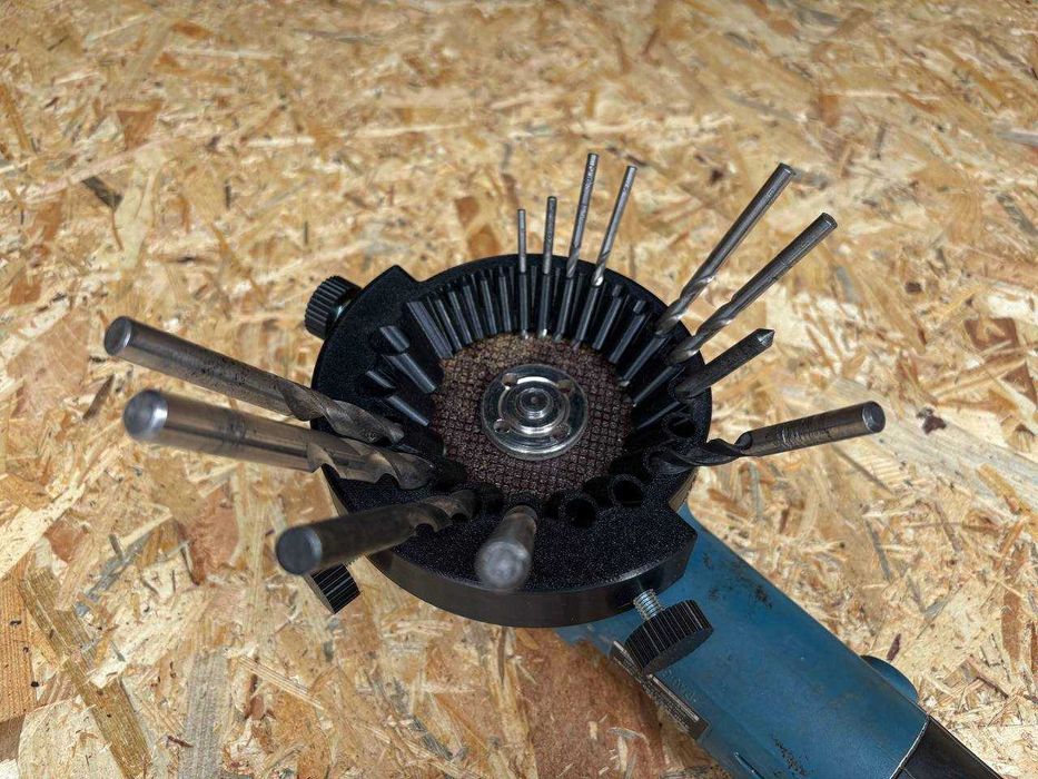 Точилка для сверл Кондуктор на болгарку 125мм Заточка сверл