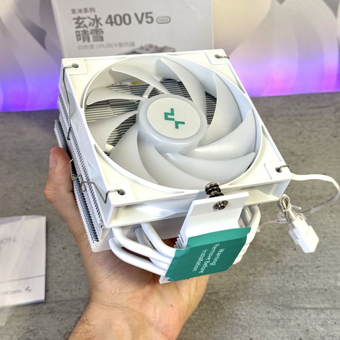 НОВА! Башня DeepCool AG400 ARGB White | 220 TDP | Наявність, Опт!