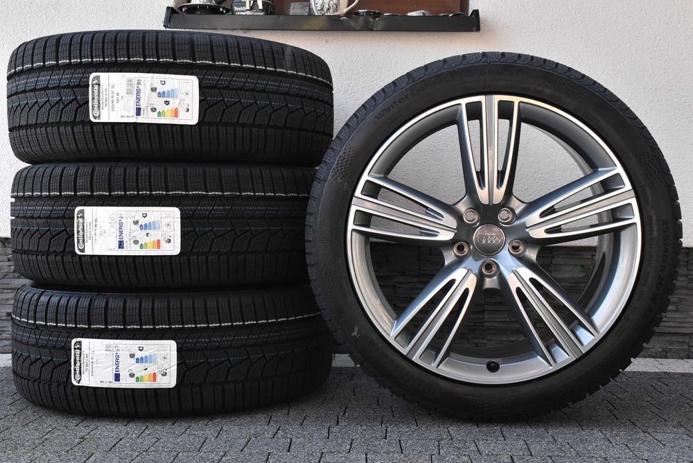 NOWE Koła zimowe OEM Audi A6 S6 C8 4K0 20" NOWE Continental AO 2024r