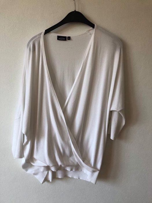 Bluzeczka/sweterek biały M HM
