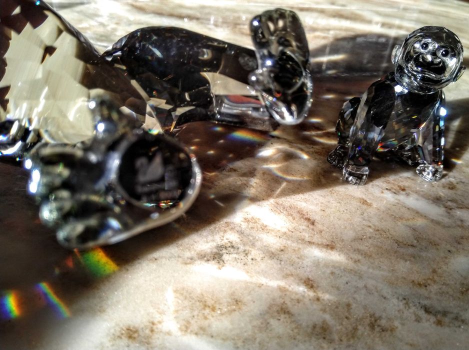 SWAROVSKI cтатуэтки Обезьяны/Monkeys