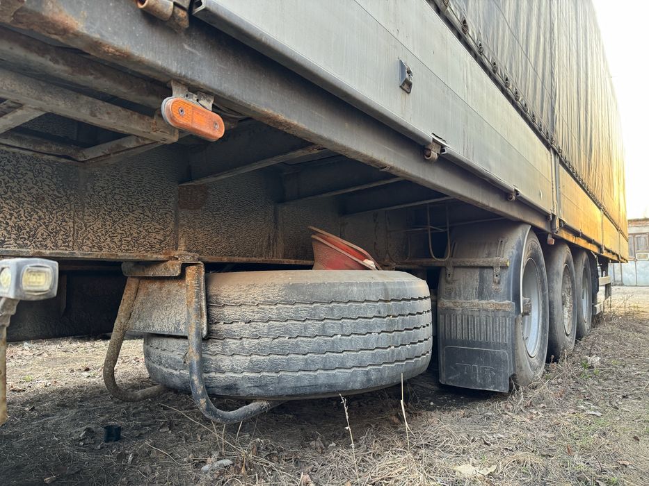 Тентований бортовий напівпричіп Wielton PTS34.100