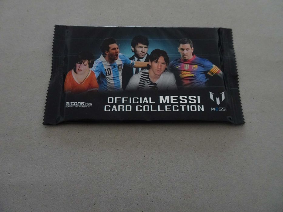 Carteira de cromos fechada Official Messi Card Collection
