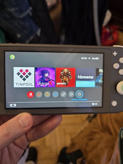 Комплект Nintendo lite 32Gb +32gGb Kefir microSD, чохол, кейс