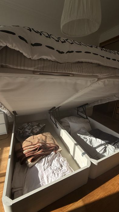 Cama/Sommier Pikolin King Size 180x190