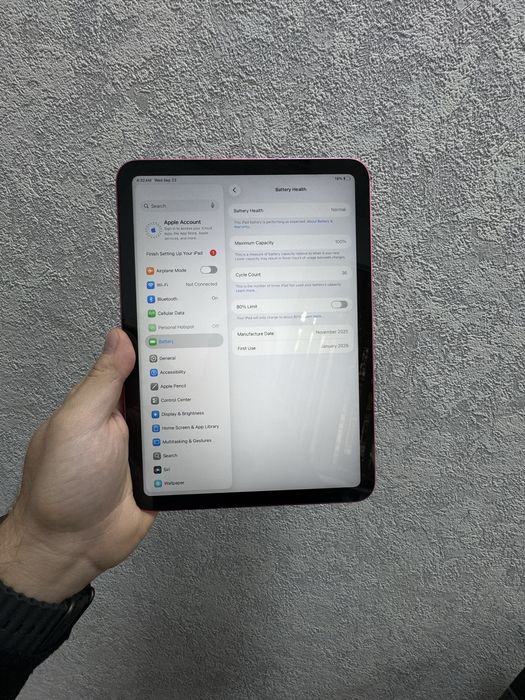 Планшет Apple iPad 11 128 GB Wifi+LTE Pink
