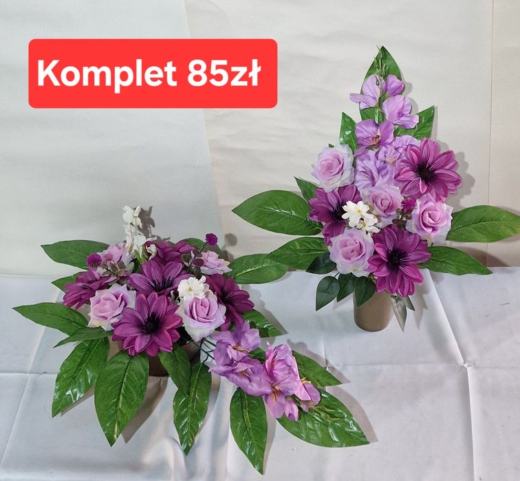 Stroiki oraz komplety na groby