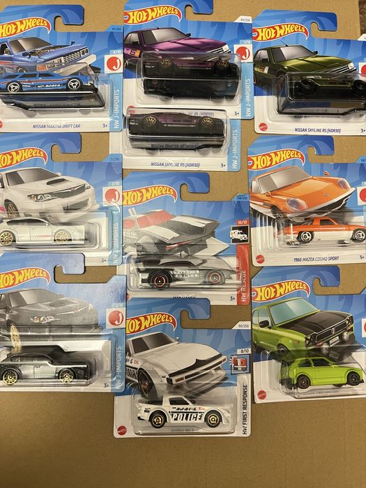 Hot wheels японцы