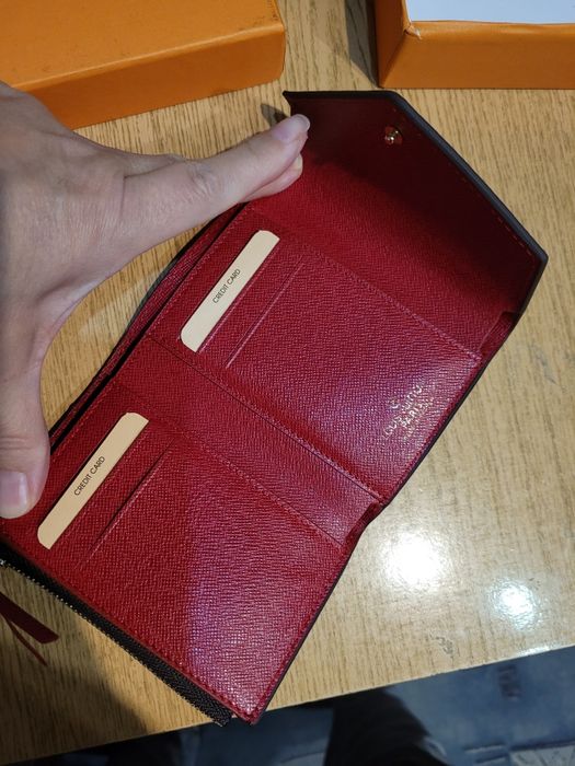 Portfel damski skórzany