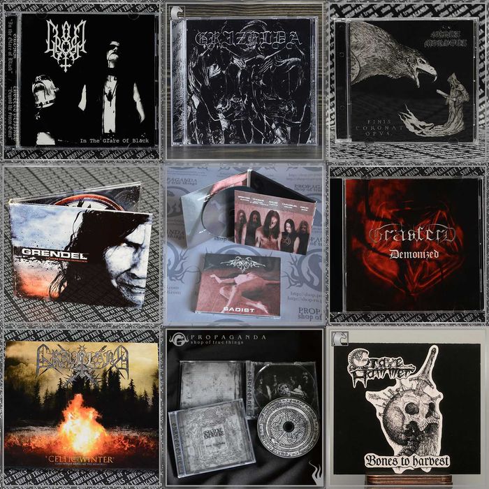 Компакт-диски (Black Metal, Death/Thrash/Doom Metal, Ambient) #7
