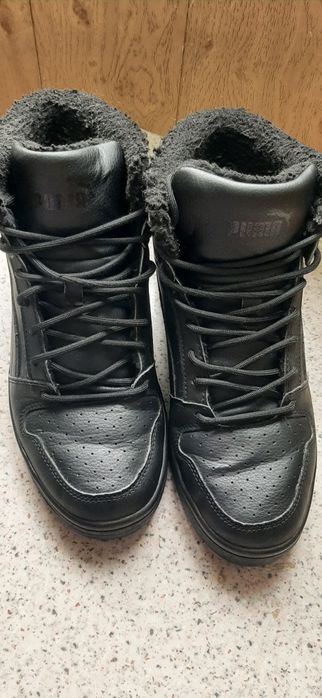 Кеды,хайтопы утеплённые Puma