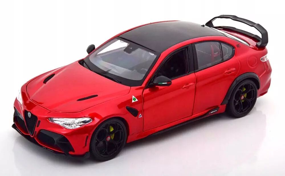 ALFA ROMEO GIULIA GTAm Red 2020 1/18 Bburago. Bburago. Nowy Produkt