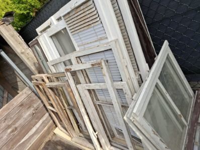 Okna  różnej wielkości