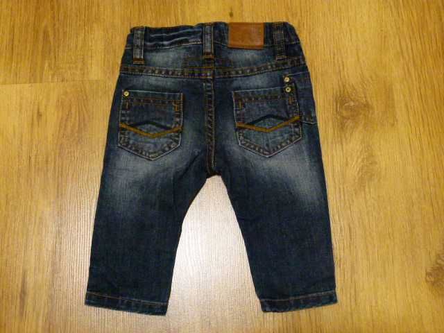 rozm 68 Mayoral spodnie jeans ciemne