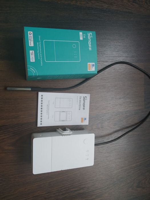 Sonoff WiFi реле TH320 20A с датчиком температуры