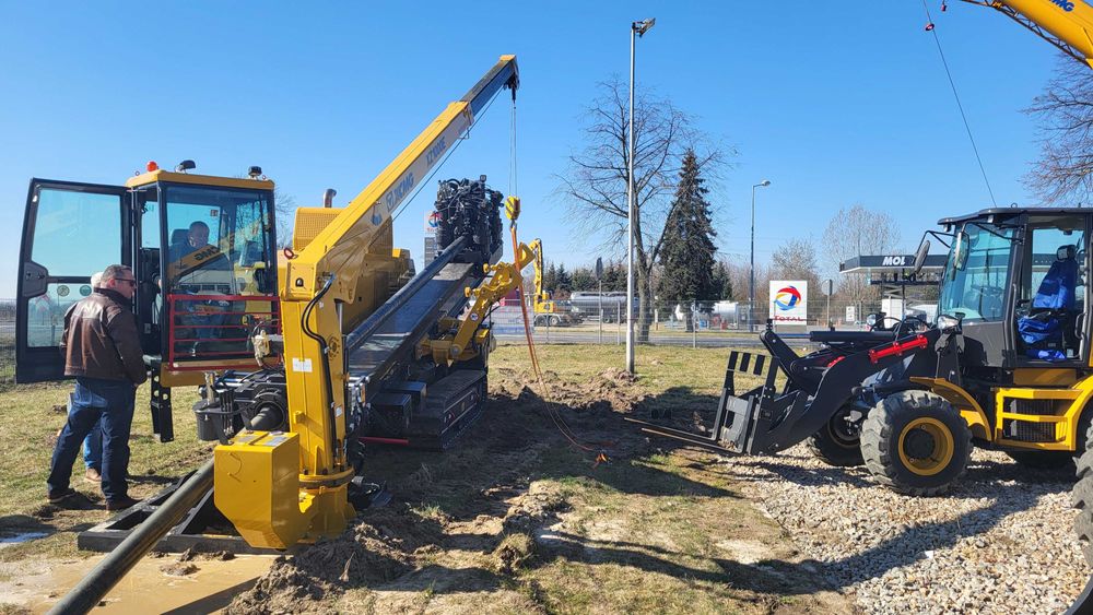 Wiertnica XCMG XZ1000 przewierty sterowane horyzontalne HDD