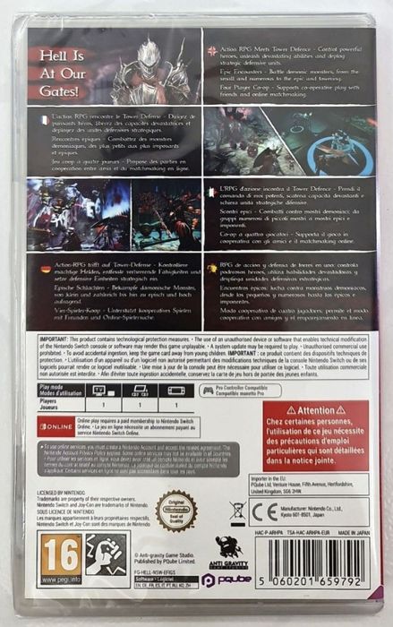 Hell Warders - Switch