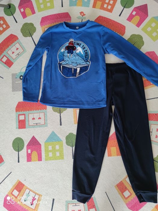 Флісова піжама C&A на хлопчика 128 см