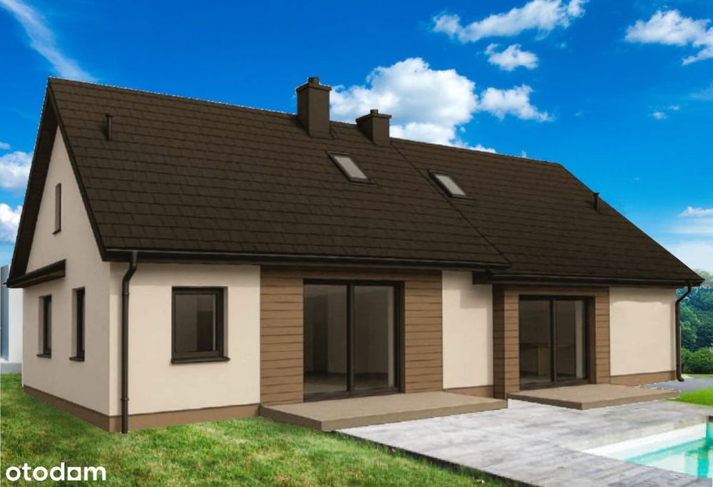 Dom 67 m2+30m2 poddasze w Przodkowie