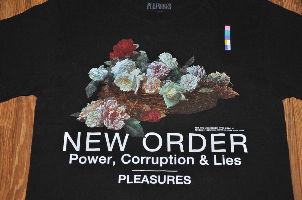 NEW ORDER - Power,Corruption & Lies Pleasures - koszulka rozm.S