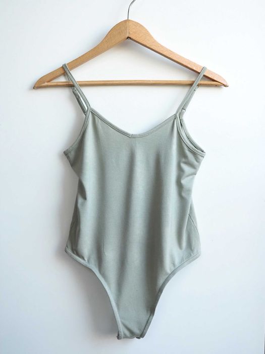 Zielone miętowe body XS S