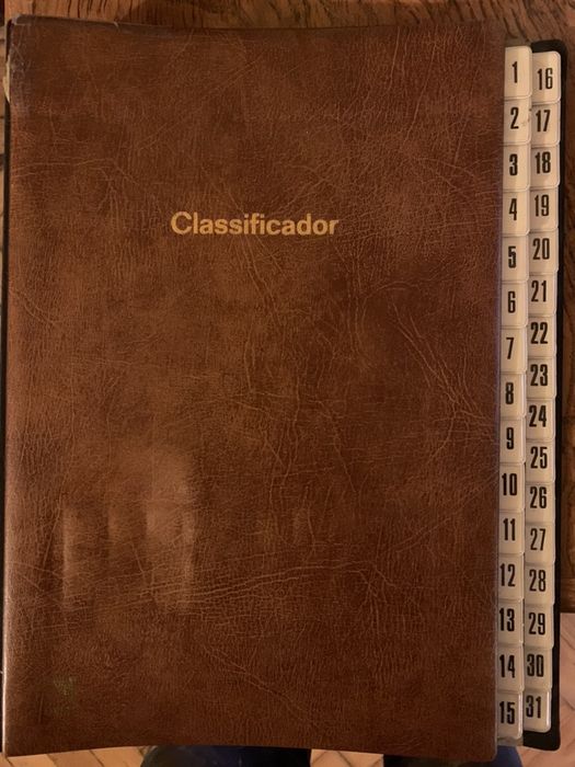 Classificadores de documentos em fole