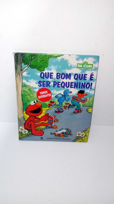Que Bom que é ser Pequenino! - livro da Rua Sésamo