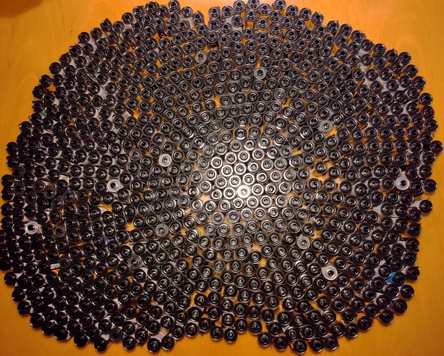 Chassis/canisters 35mm vazios