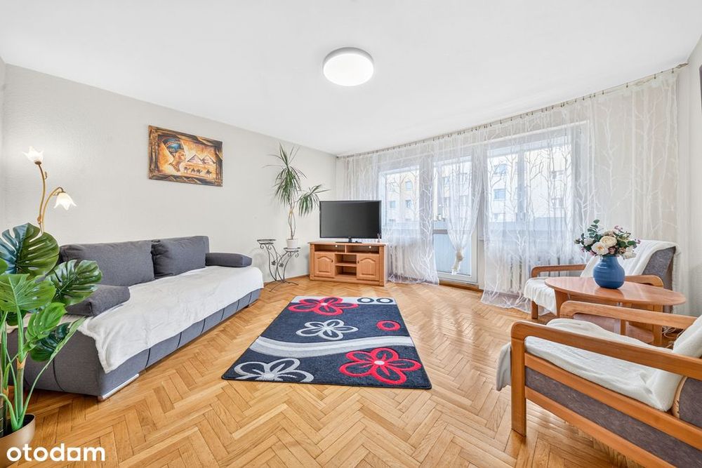 4 pokoje, 73 m², parter, balkon, Świerczewo.