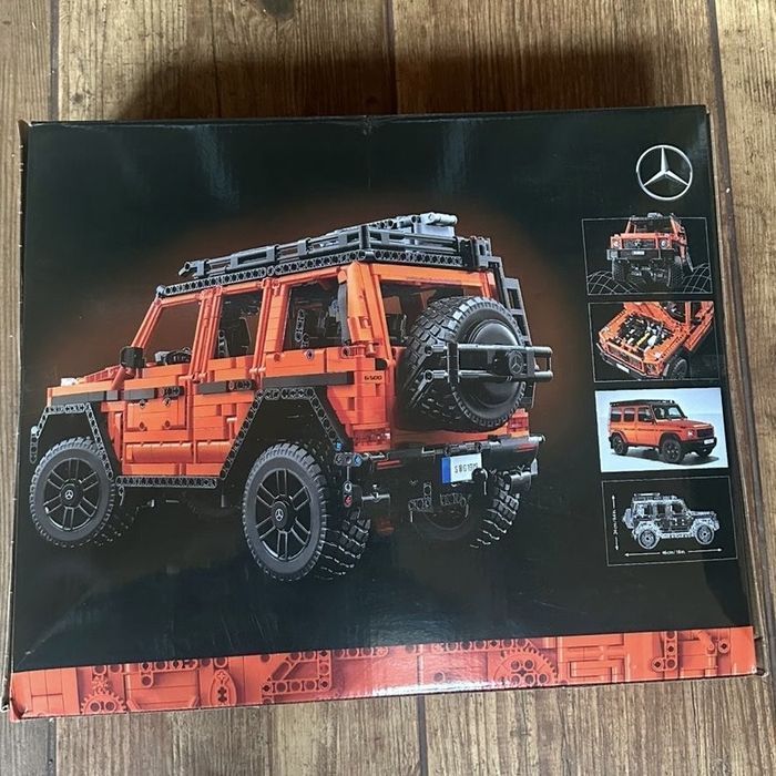 ‼️КОЛЬОРОВА КОРОБКА‼️Mercedes G-500 2891 Конструктор як Лего(Код 1025)