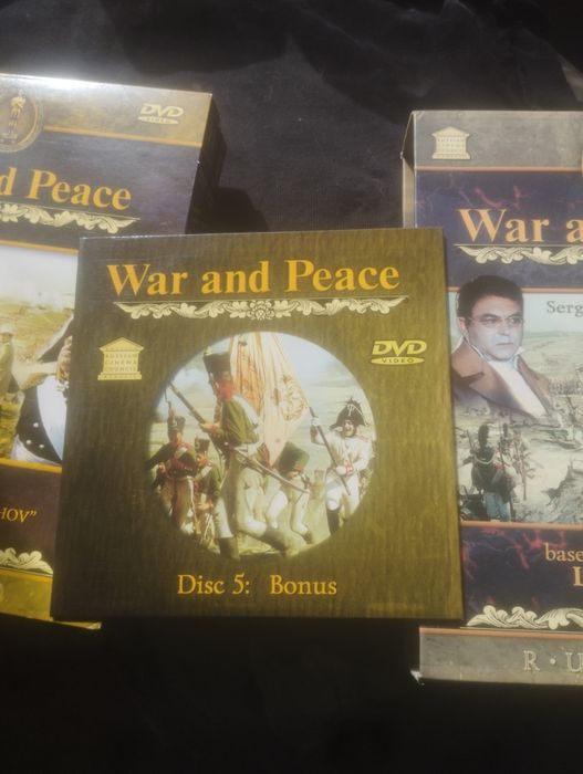 Guerra e Paz DVD's