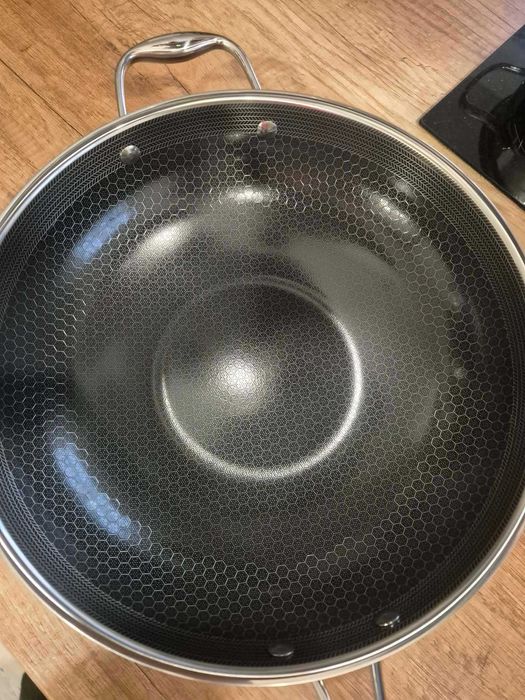 nowa patelnia 30cm wok hexclad