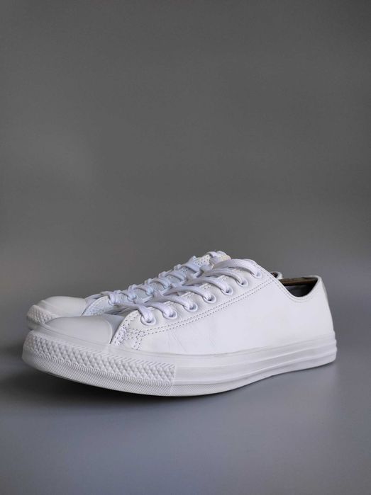 Кеди шкіряні Converse Chuck Taylor All Star Ox White