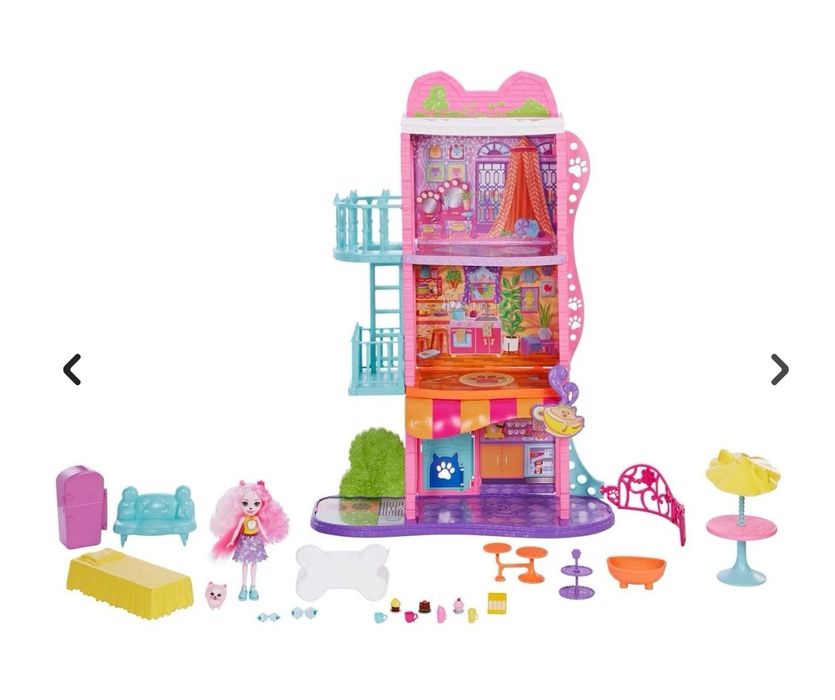 Enchantimals City Tails Apartamento de Palmer Pomerian