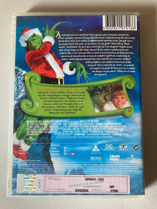 [DVD]     Grinch