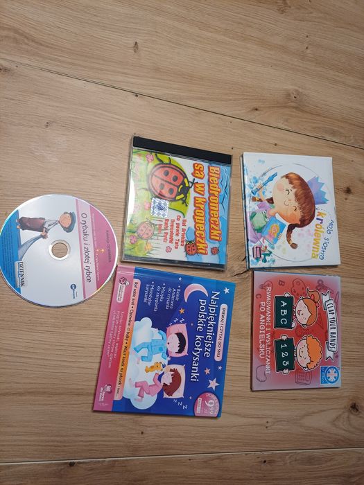 Piosenki dla Przedszkolaków 5 książek z tekstami i nutami płyty gratis