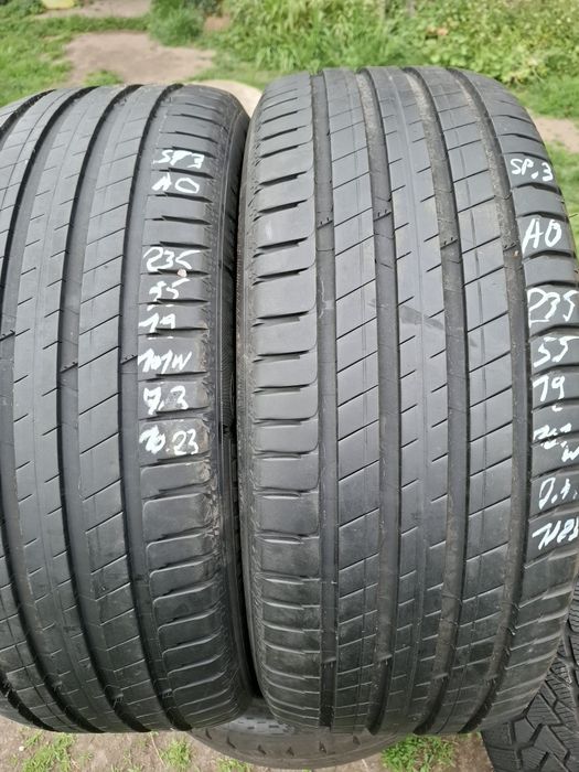 2X Michelin Latitude Sport 3 235.55.19 101W AO 7.2mm z 23 ro