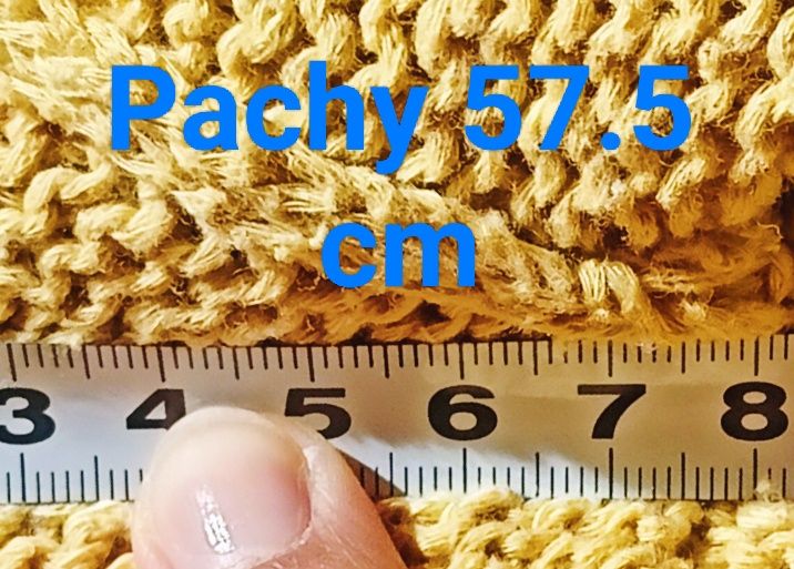 Musztardowy ciepły Sweter oversize pompony S (36) Lindex