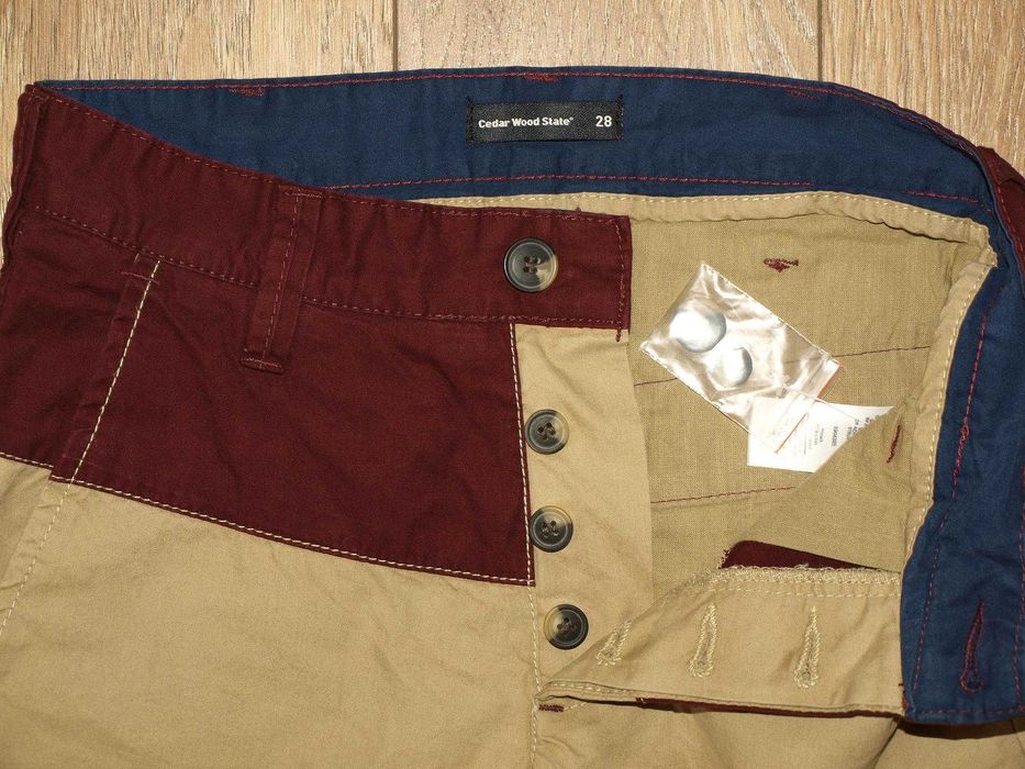 Spodenki Cedar Wood State 28 plus koszula Topman XS