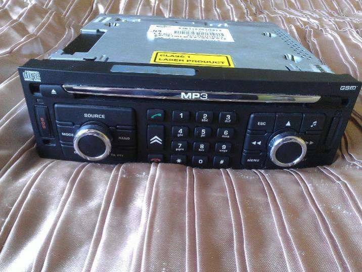 Rádio Citroen C5.  Citroen/Peugeot
