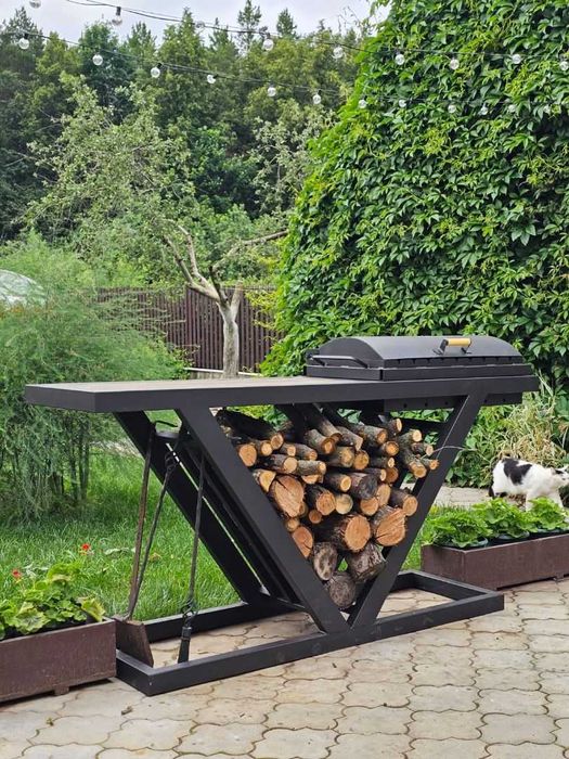 Grill ogrodowy premium | Mangal | 4 mm | Grill typu Loft